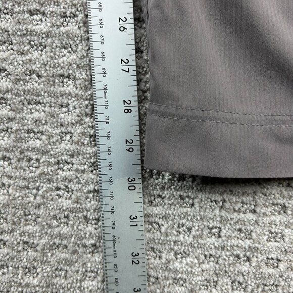 Koi Scrub Pants Women Size XL Regular Slim Fit Brown Stripes Casual Uniform - Picture 8 of 13